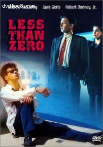 Less Than Zero Cover Less Than Zero Cover