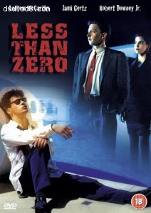 Less Than Zero Cover Less Than Zero Cover