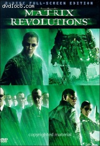 Matrix Revolutions, The (Fullscreen) Cover Matrix Revolutions, The (Fullscreen) Cover
