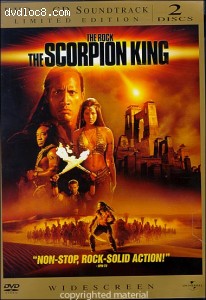 Scorpion King, The (DVD+CD) Cover Scorpion King, The (DVD+CD) Cover