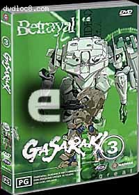 Gasaraki-Volume 3: Betrayal Cover