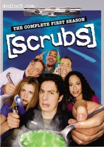 Scrubs: The Complete 1st Season Cover