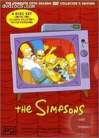 Simpsons, The-Season Five Box Set Cover Simpsons, The-Season Five Box Set Cover