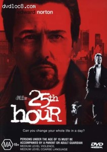 25th Hour Cover 25th Hour Cover