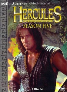 Hercules, The Legendary Journeys - Season 5 Cover Hercules, The Legendary Journeys - Season 5 Cover
