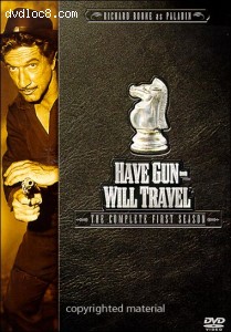 Have Gun WIll Travel - Season 1 Cover Have Gun WIll Travel - Season 1 Cover