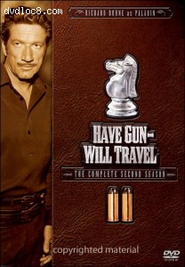 Have Gun WIll Travel - Season 2 Cover Have Gun WIll Travel - Season 2 Cover