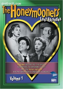 Honeymooners, The - The Lost Episodes, Vol. 1 Cover