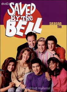 Saved By The Bell - Season 5 Cover Saved By The Bell - Season 5 Cover