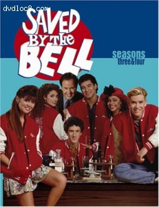 Saved By The Bell - Seasons 3 & 4 Cover Saved By The Bell - Seasons 3 & 4 Cover