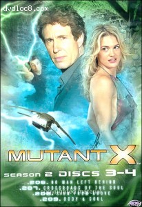 Mutant X - Season 2 - Disc 3 &amp; 4 Cover