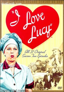 I Love Lucy - Season 2 Cover I Love Lucy - Season 2 Cover