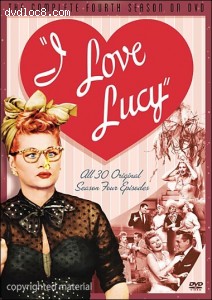 I Love Lucy - Season 4 Cover I Love Lucy - Season 4 Cover