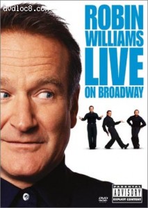 Robin Williams: Live On Broadway Cover