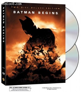 Batman Begins (Widescreen) (2-Disc Deluxe Edition) Cover