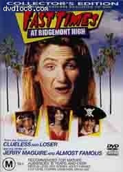 Fast Times At Ridgemont High Cover Fast Times At Ridgemont High Cover