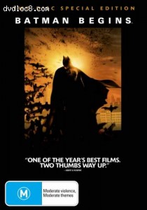 Batman Begins: Two-Disc Special Edition Cover Batman Begins: Two-Disc Special Edition Cover
