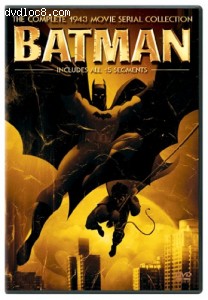 Batman - The Complete 1943 Movie Serial Collection Cover