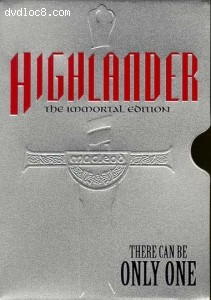 Highlander: The Immortal Edition Cover Highlander: The Immortal Edition Cover