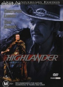 Highlander: 15th Anniversary Edition Cover