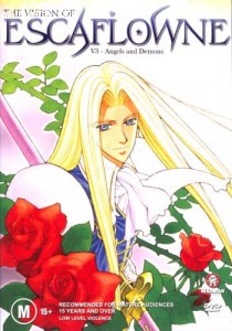 Escaflowne-Volume 3: Angels and Demons Cover