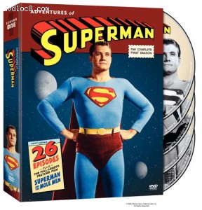 Adventures of Superman - The Complete First Season Cover Adventures of Superman - The Complete First Season Cover