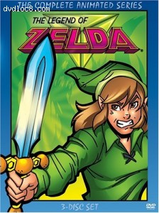 Legend of Zelda: Complete Animated Series Cover Legend of Zelda: Complete Animated Series Cover