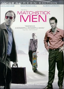 Matchstick Men (Widescreen) Cover