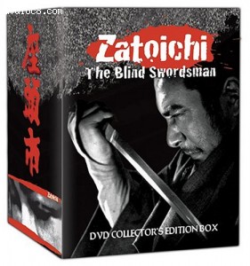 Zatoichi - The Blind Swordsman DVD Collector's Edition Box Cover Zatoichi - The Blind Swordsman DVD Collector's Edition Box Cover