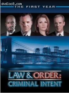 Law &amp; Order Criminal Intent - The First Year Cover