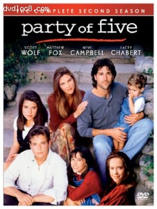 Party of Five - The Complete Second Season Cover Party of Five - The Complete Second Season Cover