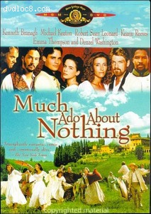 Much Ado About Nothing Cover Much Ado About Nothing Cover