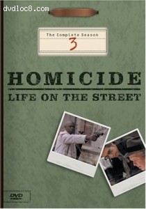 Homicide Life on the Street - The Complete Season 3 Cover