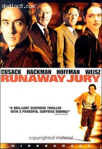 Runaway Jury (Widescreen) Cover Runaway Jury (Widescreen) Cover