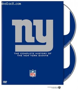 NFL Films - The New York Giants - The Complete History Cover NFL Films - The New York Giants - The Complete History Cover