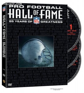 NFL Films - The Pro Football Hall of Fame - 85 Years of Greatness Cover