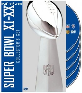 NFL Films Super Bowl Collection - Super Bowls XI-XX Cover NFL Films Super Bowl Collection - Super Bowls XI-XX Cover