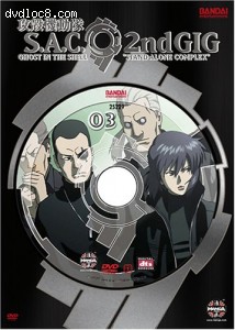 Ghost in the Shell: Stand Alone Complex - 2nd Gig, Vol. 3 Cover