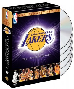 NBA Dynasty Series - Los Angeles Lakers - The Complete History Cover