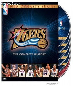 NBA Dynasty Series - Philadelphia 76ers - The Complete History Cover NBA Dynasty Series - Philadelphia 76ers - The Complete History Cover