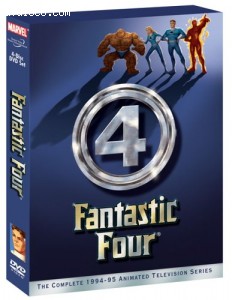 Fantastic Four - The Complete Animated Series Cover Fantastic Four - The Complete Animated Series Cover