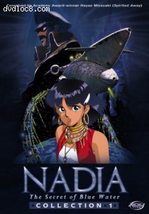 Nadia, The Secret of Blue Water - Collection 1 (Vols. 1-5 + 2 CD soundtracks) Cover Nadia, The Secret of Blue Water - Collection 1 (Vols. 1-5 + 2 CD soundtracks) Cover