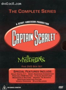 Captain Scarlet and the Mysterons: The Complete Series Cover Captain Scarlet and the Mysterons: The Complete Series Cover