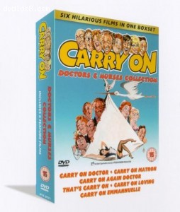 Carry On Doctors And Nurses Collection Box Set (6 Discs)