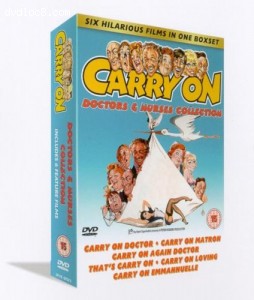 Carry On Doctors And Nurses Collection Box Set (6 Discs) Cover Carry On Doctors And Nurses Collection Box Set (6 Discs) Cover