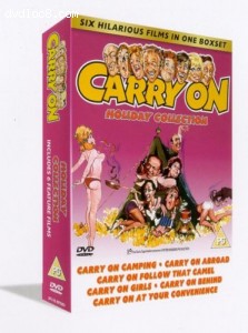 Carry On Holiday Collection Box Set Cover