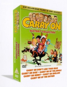 Carry On History Collection Box Set (6 Discs) Cover Carry On History Collection Box Set (6 Discs) Cover