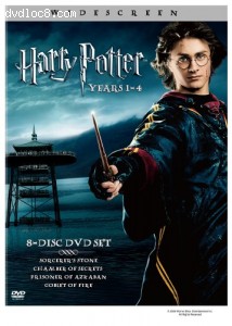 Harry Potter Years 1-4  (Widescreen Edition) Cover