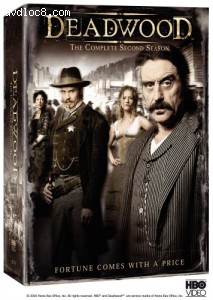 Deadwood: The Complete Second Season Cover Deadwood: The Complete Second Season Cover