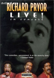 Richard Pryor: Live in Concert Cover